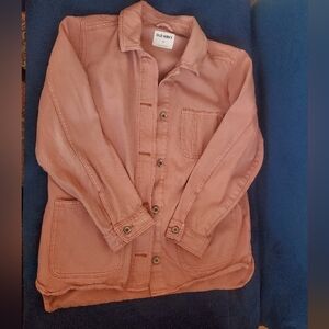 Old Navy Blush Pink Casual Jacket Size Medium